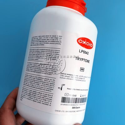 厂家实验室科研试剂 Tryptone胰蛋白胨 OXOID原装 LP0042B 500g