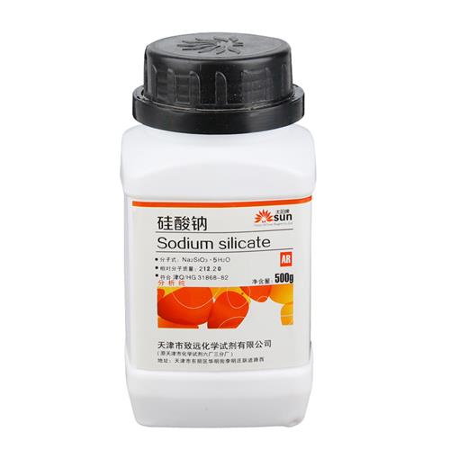 硅酸钠水玻璃500g泡花碱分析纯化学试剂实验用品水玻璃工程用包